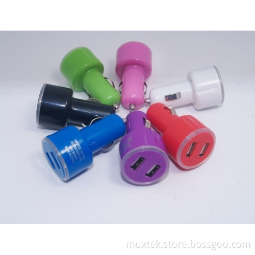 Dual USB Car Charger, with 5V2a Output